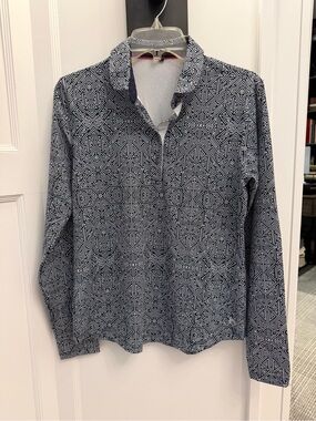 Greyson Labyrinth Long Sleeve Golf Shirt
